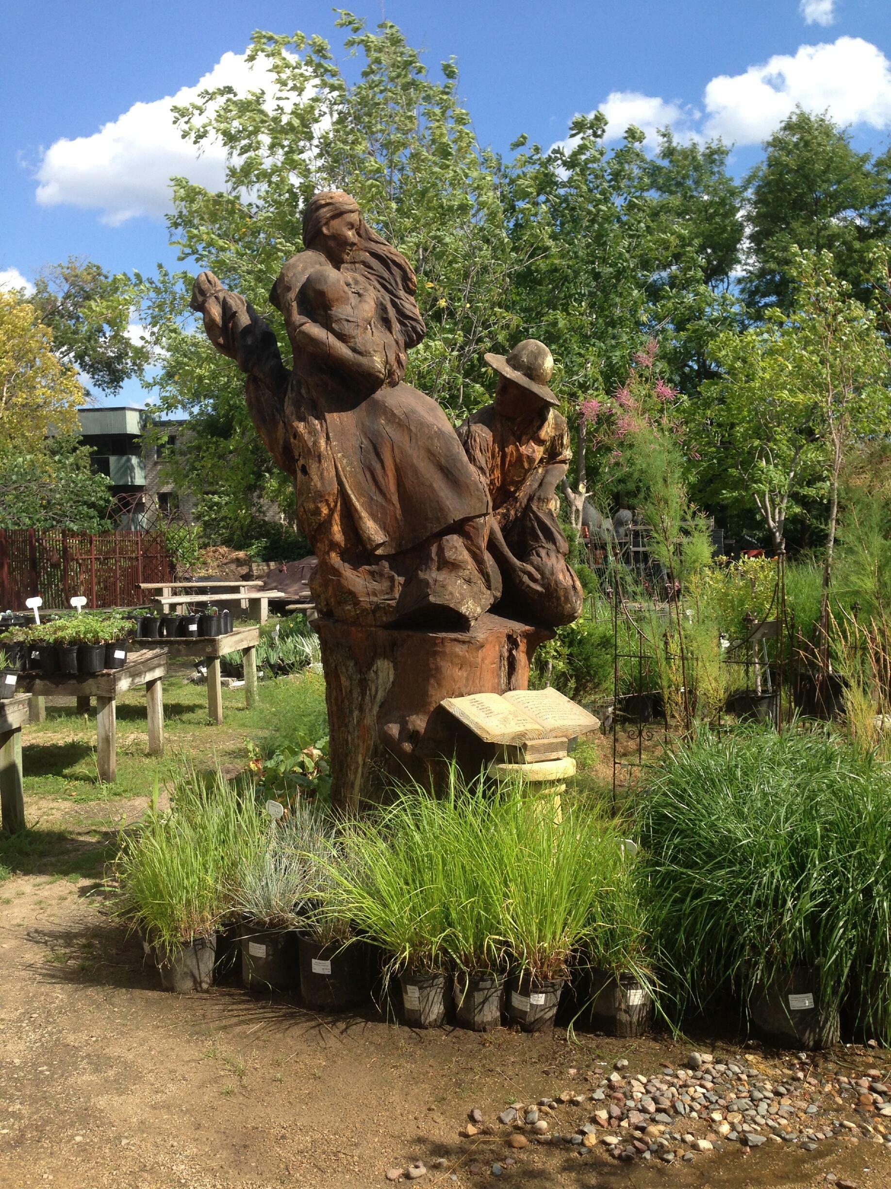 Trees at Highland Nursery on West 7th in St. Paul, Minnesota